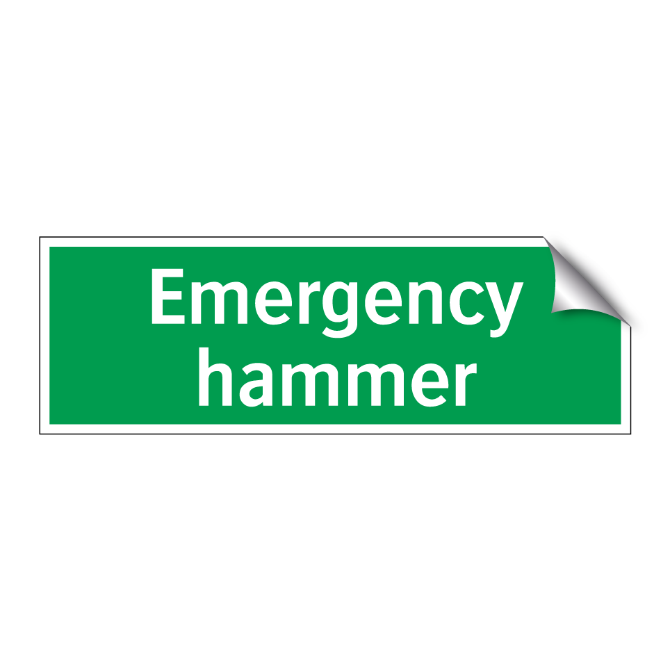 Emergency hammer