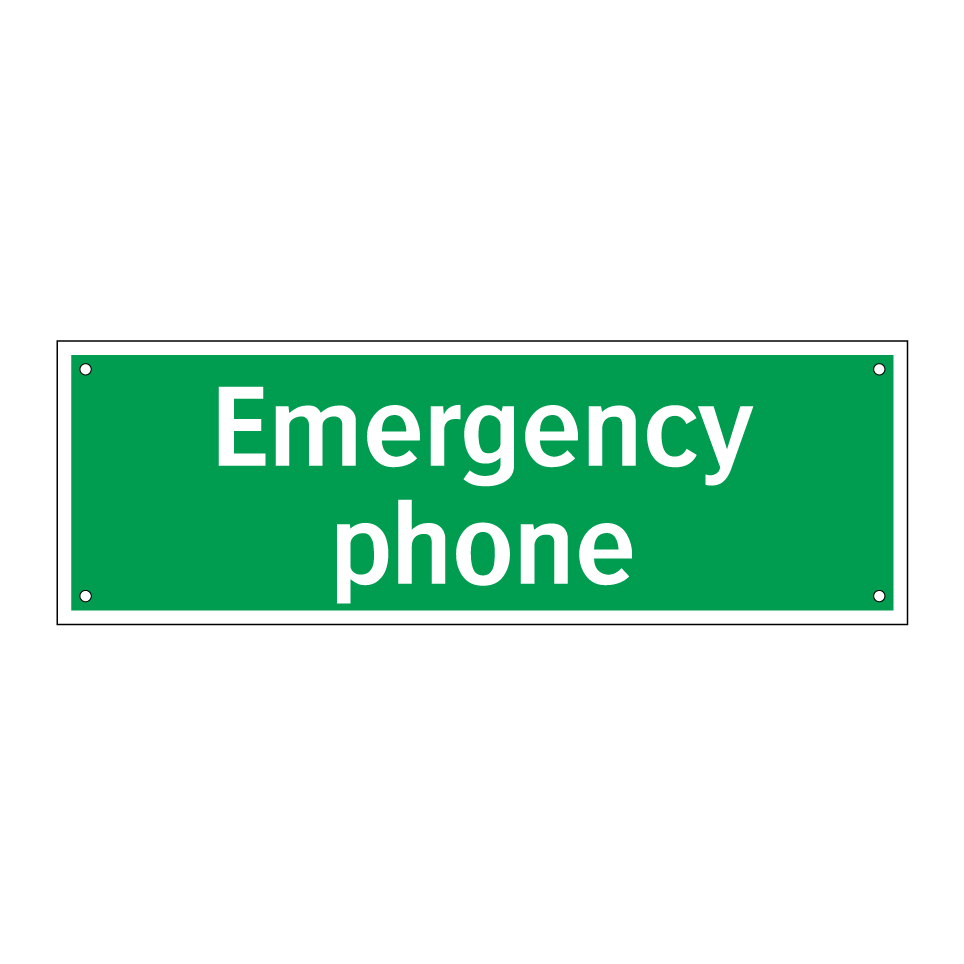Emergency phone