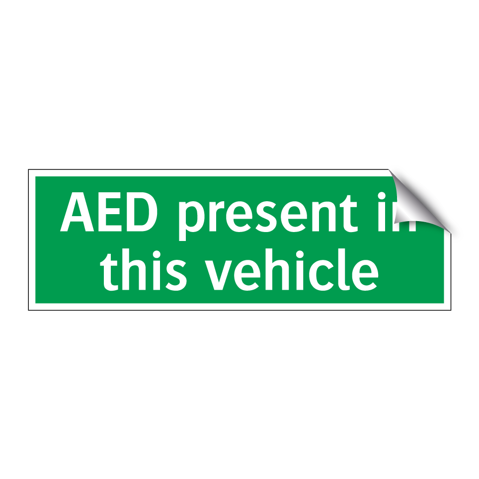 AED present in this vehicle