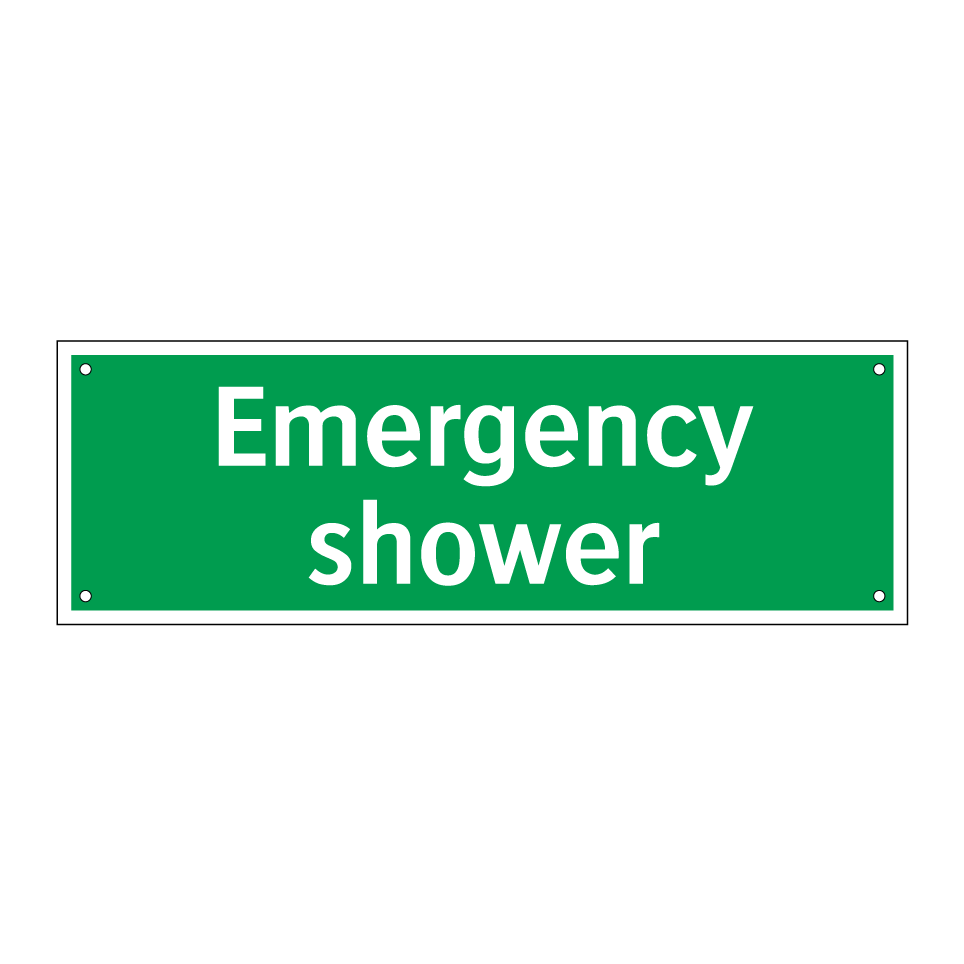 Emergency shower