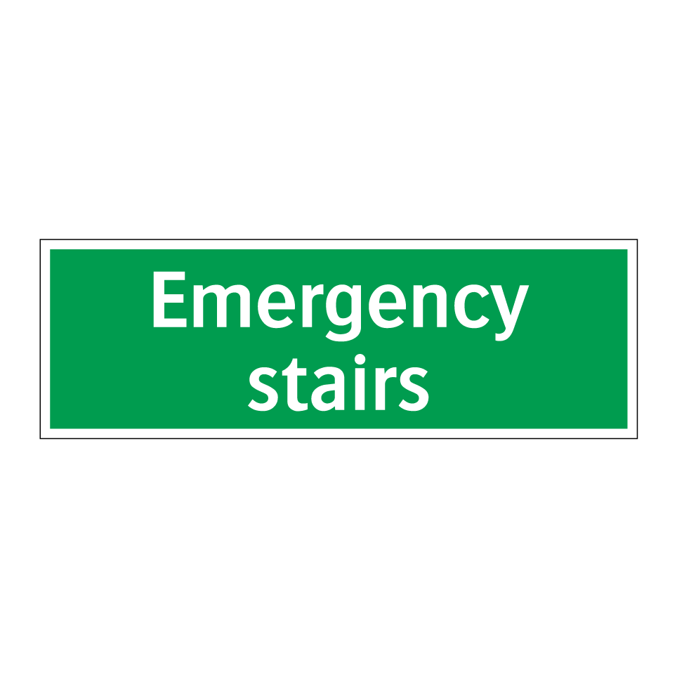 Emergency stairs