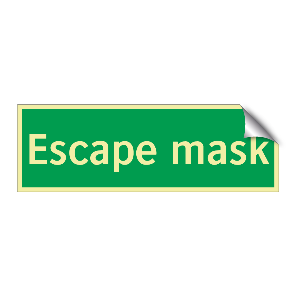 Escape mask