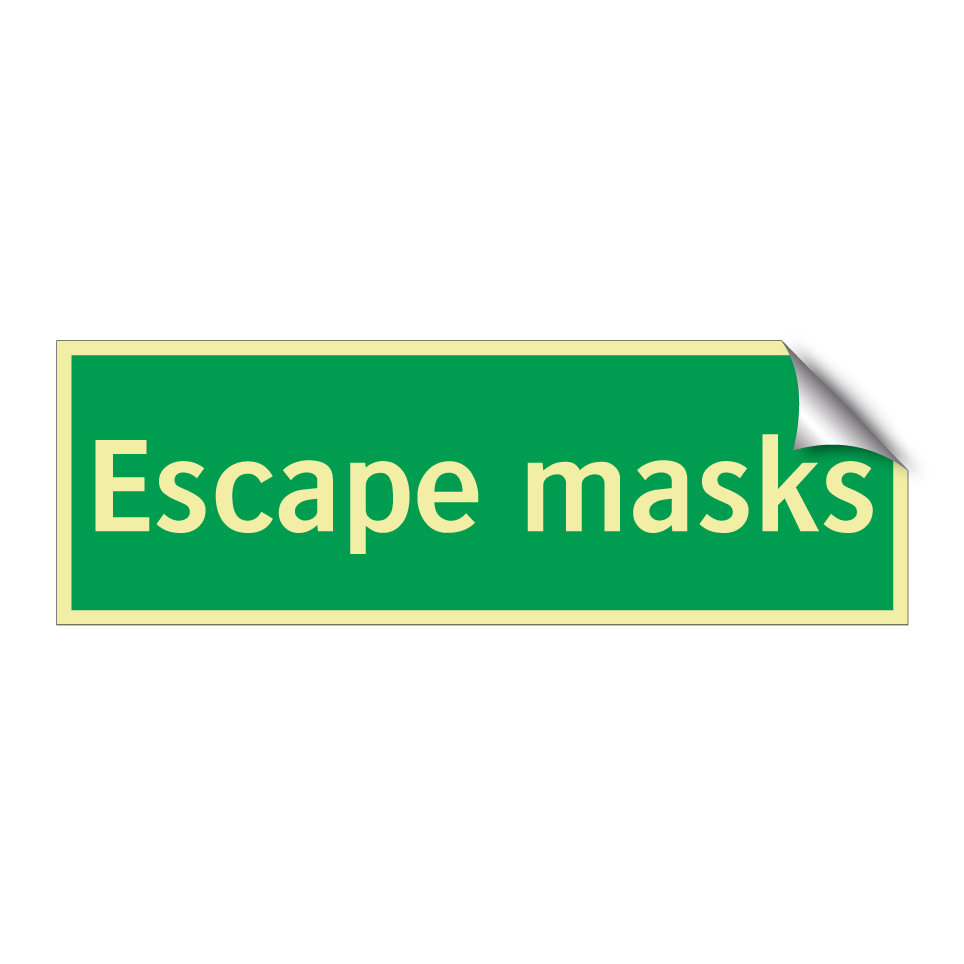 Escape masks