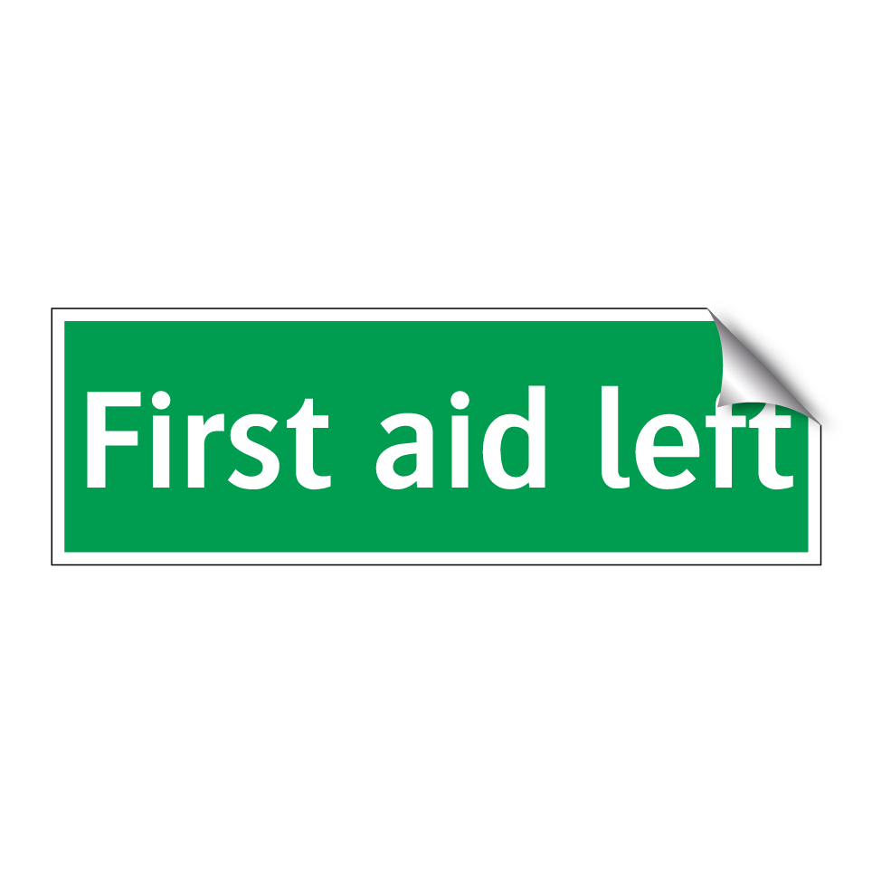 First aid left