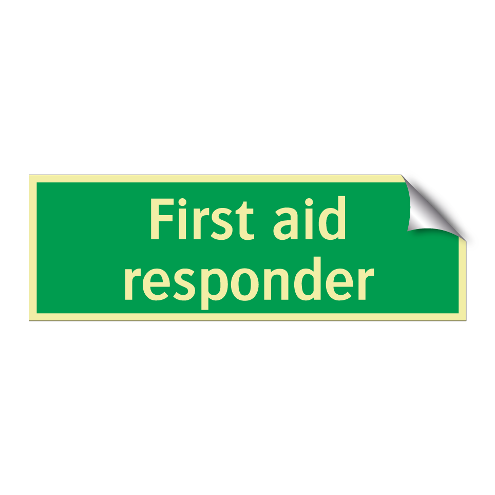 First aid responder