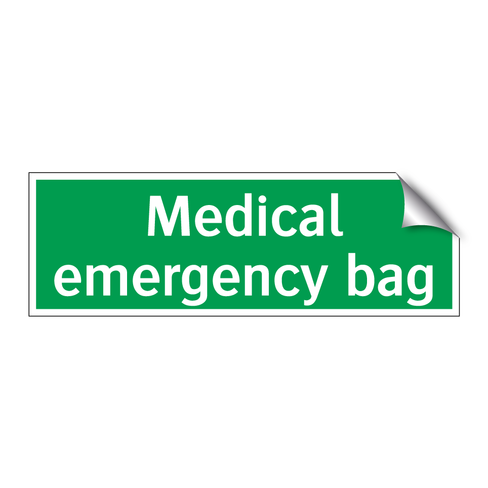 Medical emergency bag