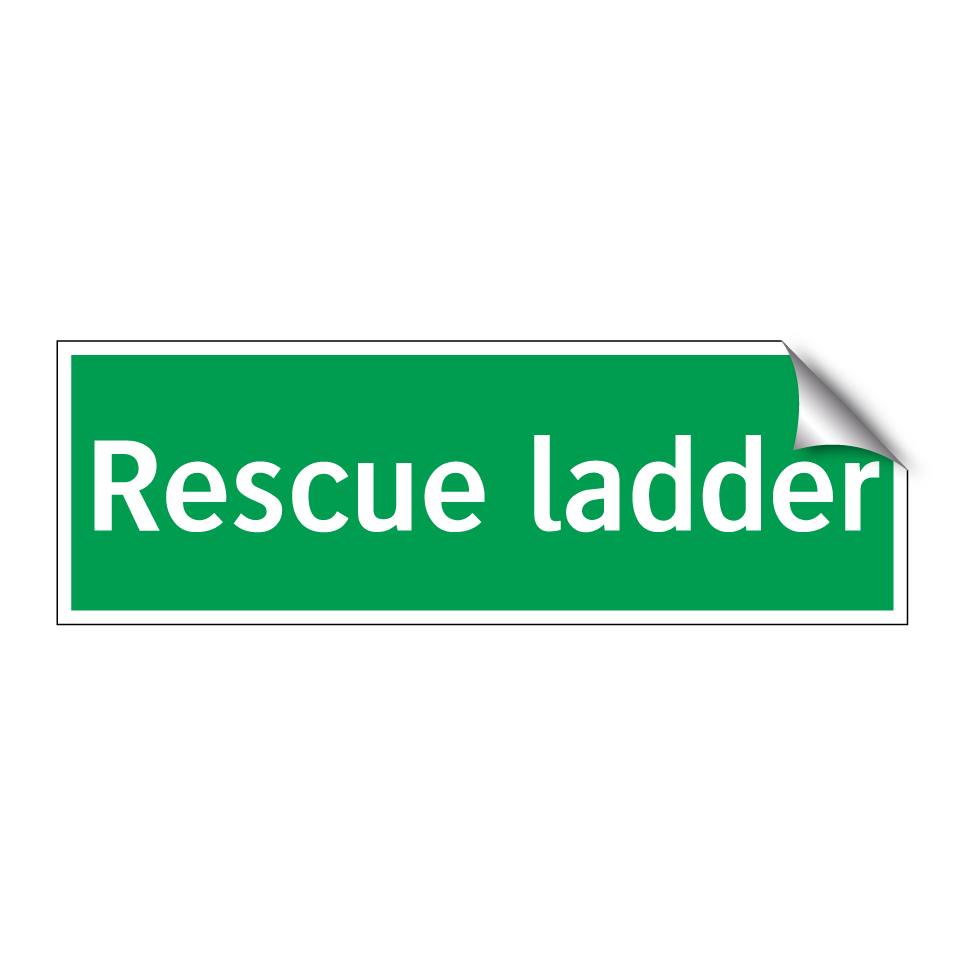 Rescue ladder