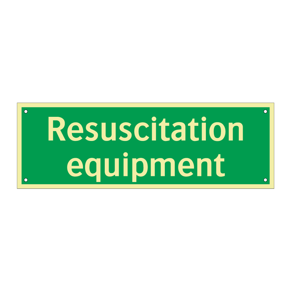 Resuscitation equipment