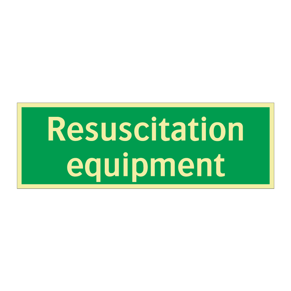 Resuscitation equipment