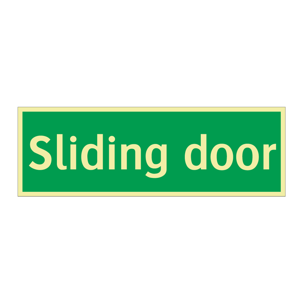 Sliding door