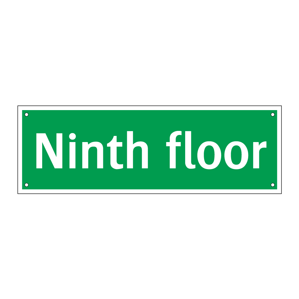 Ninth floor