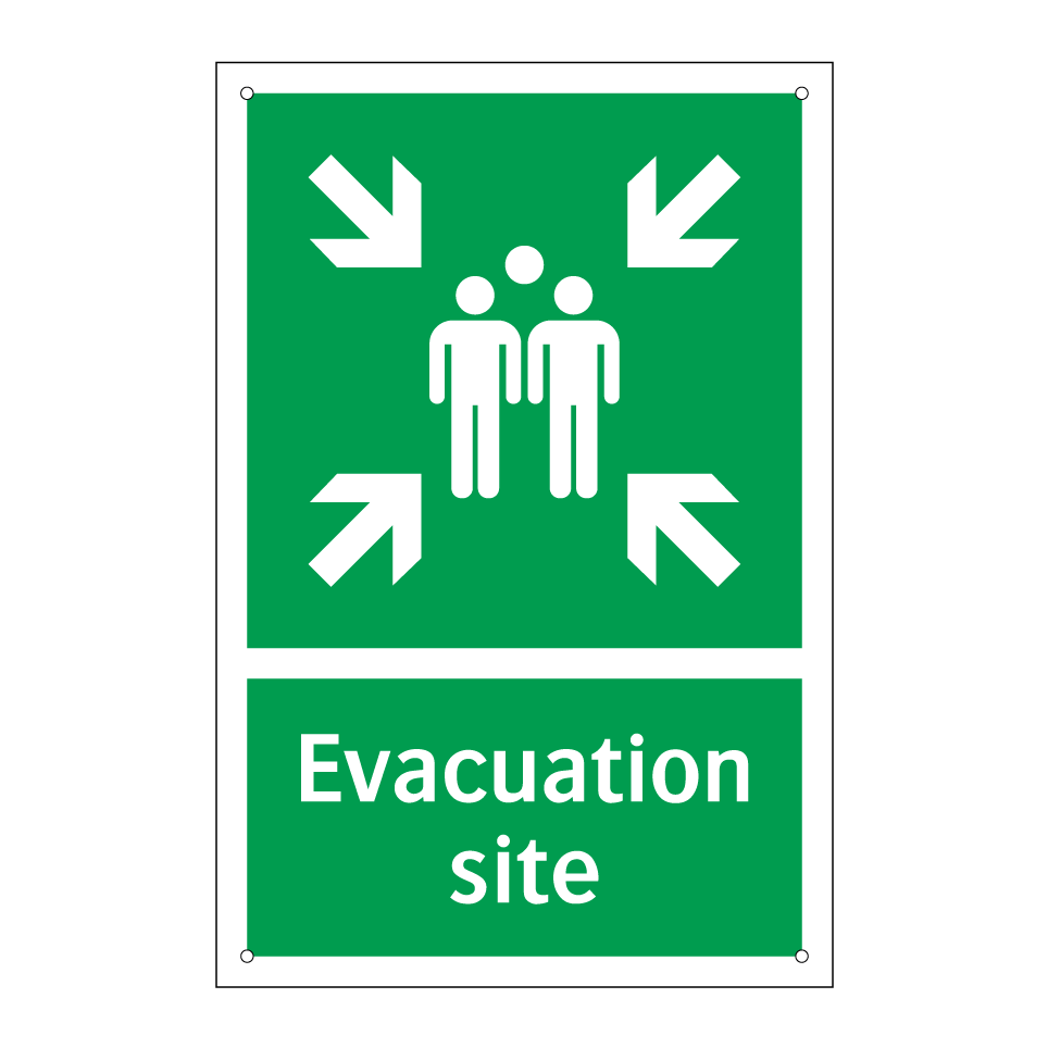 Evacuation site