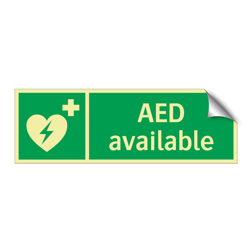 AED available