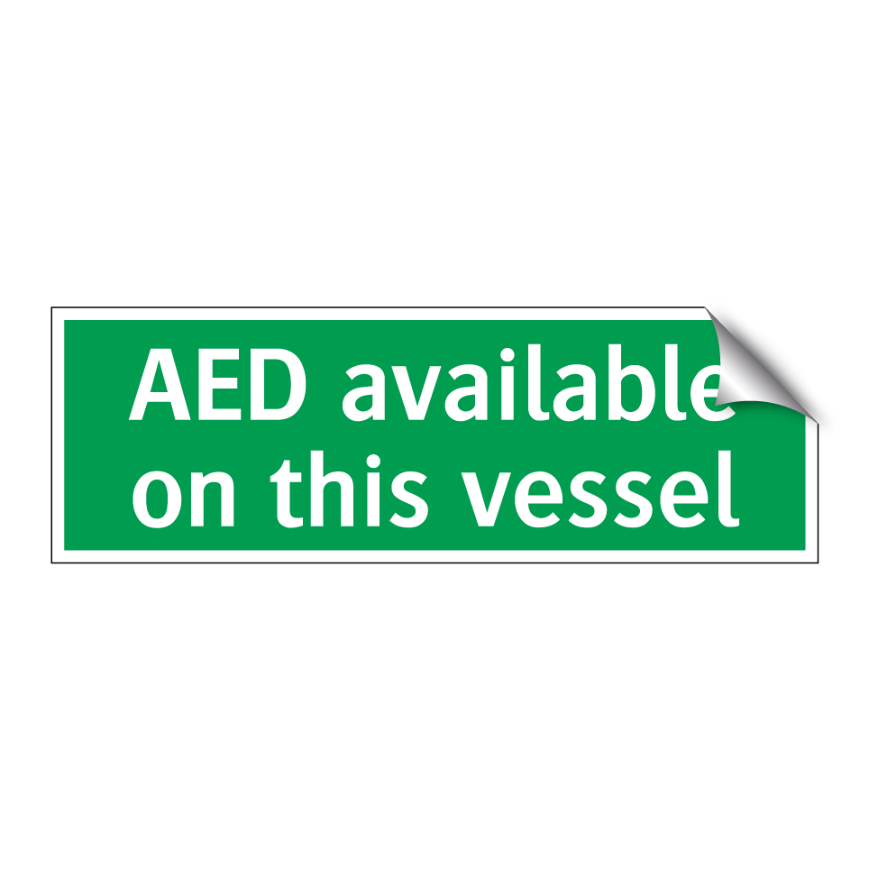 AED available on this vessel
