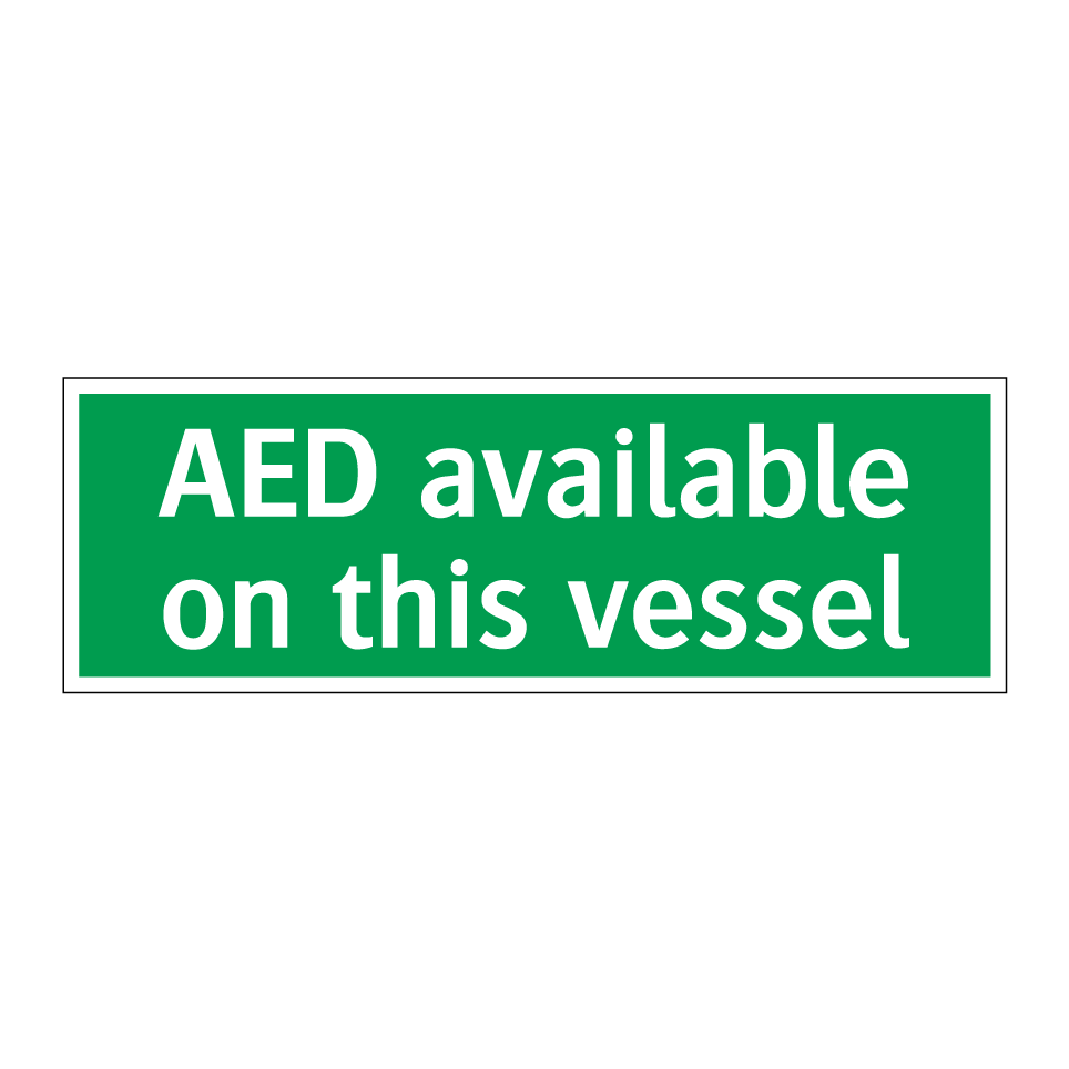AED available on this vessel