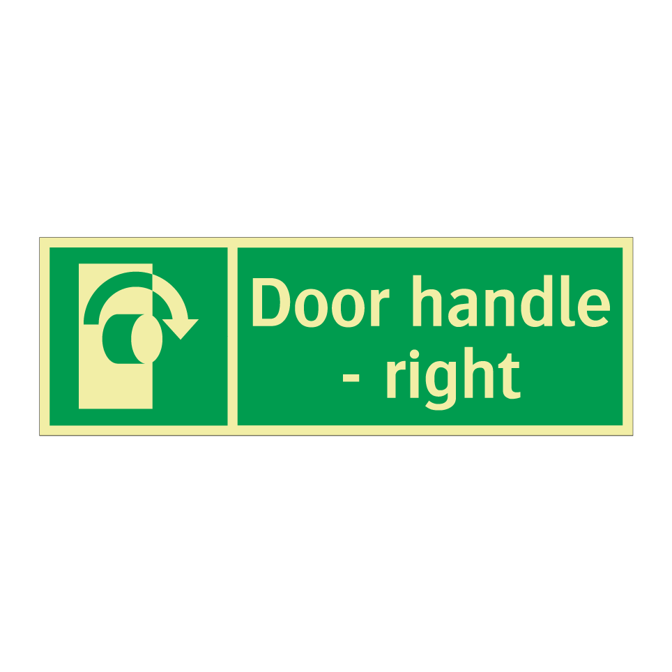 Door handle - right