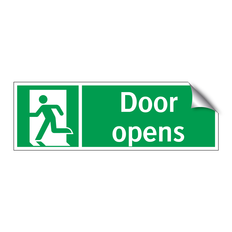 Door opens