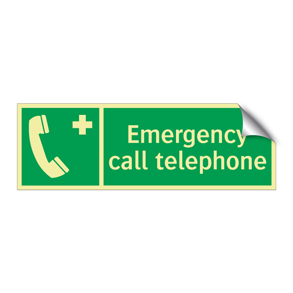 Emergency call telephone
