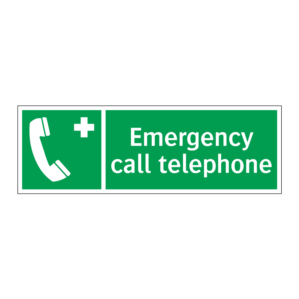 Emergency call telephone