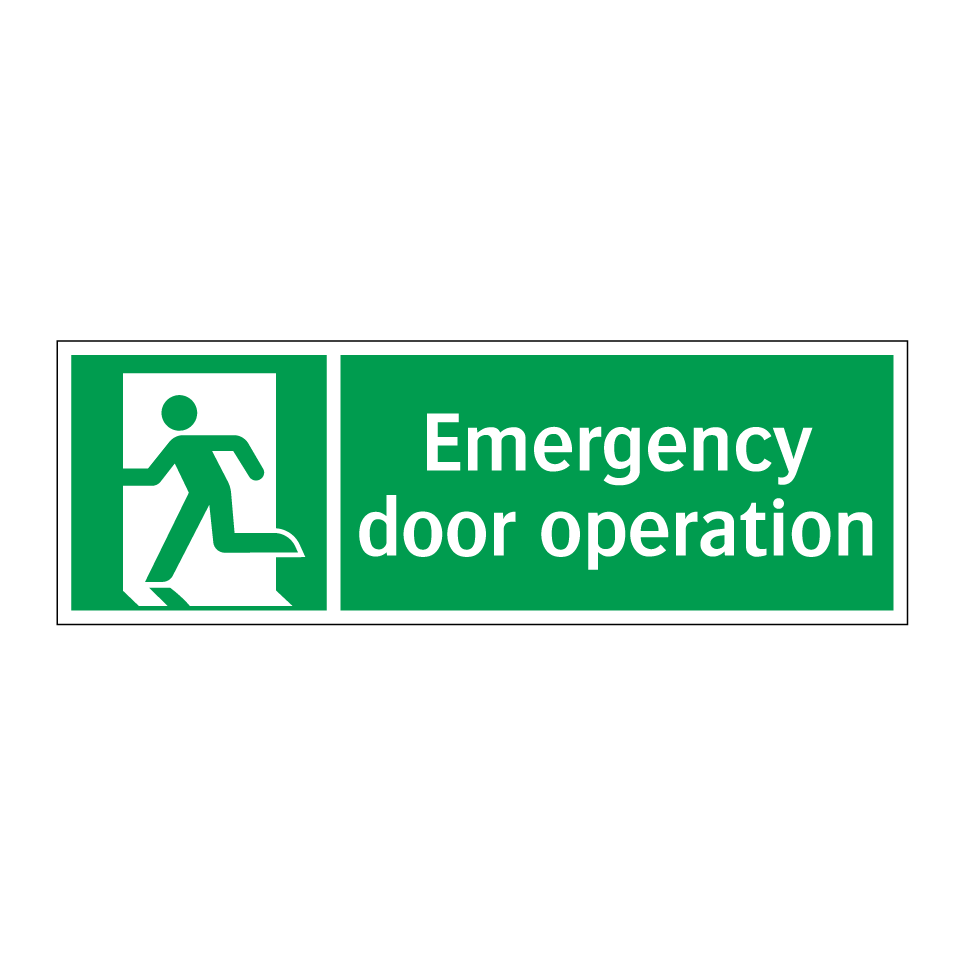 Emergency door operation