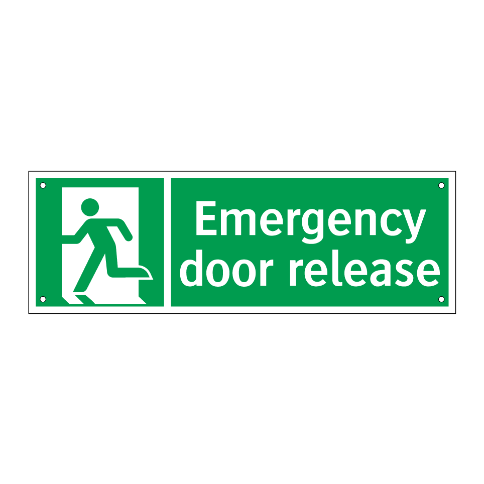 Emergency door release