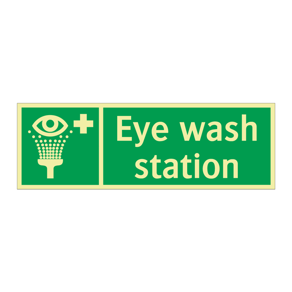Eye wash station