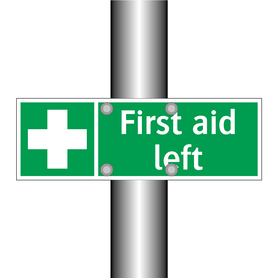 First aid left