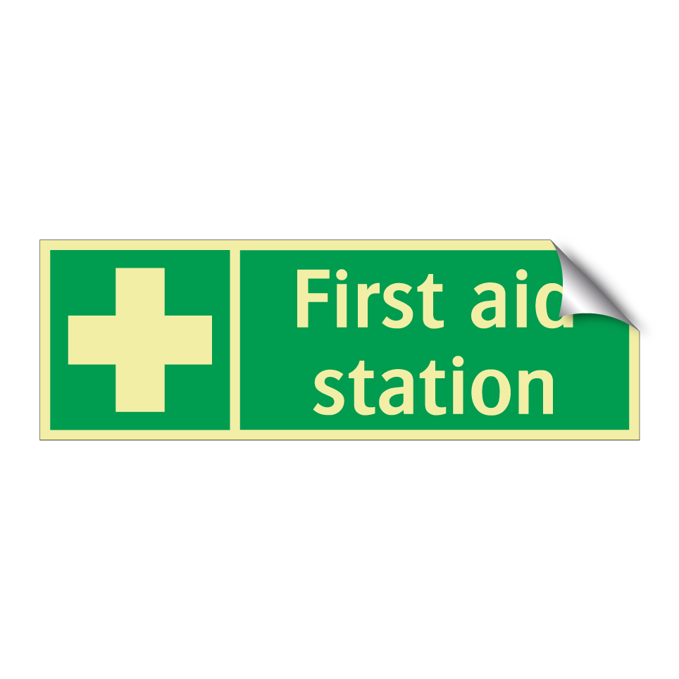 First aid station