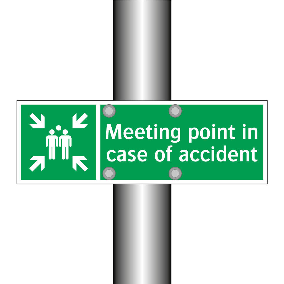 Meeting point in case of accident
