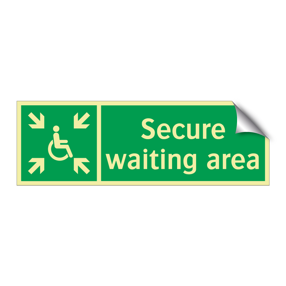 Secure waiting area