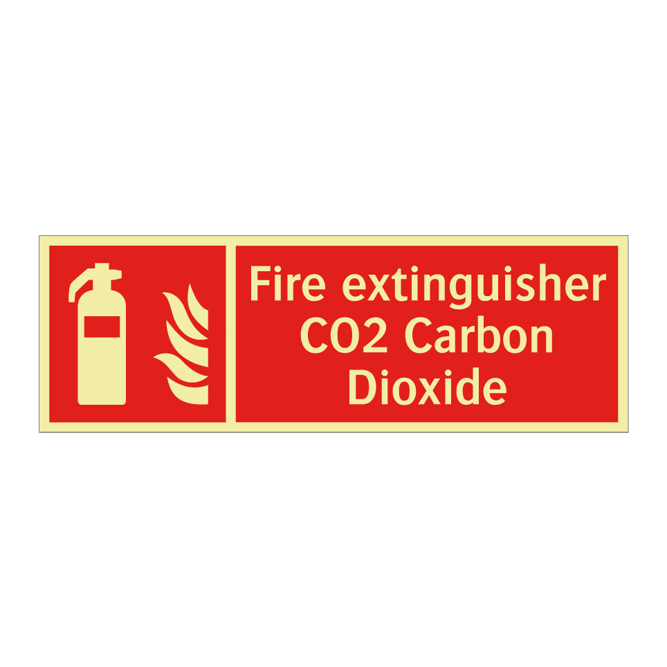 Fire extinguisher CO2 Carbon Dioxide