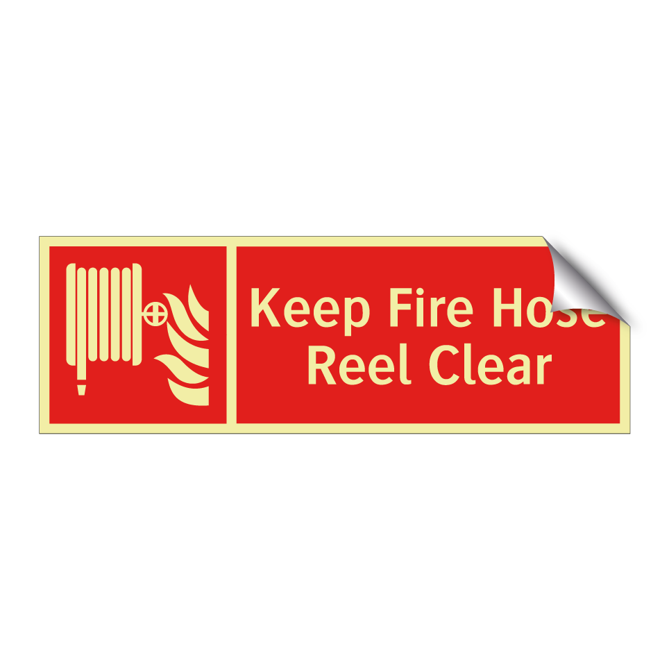 Keep Fire Hose Reel Clear