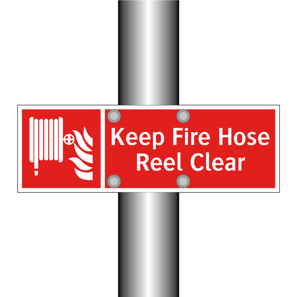 Keep Fire Hose Reel Clear