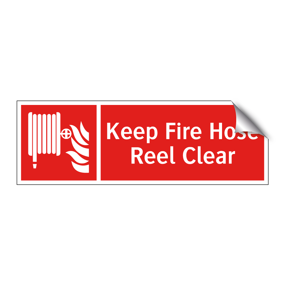 Keep Fire Hose Reel Clear