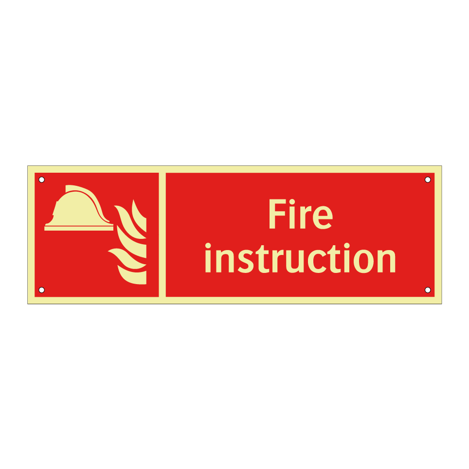 Fire instruction