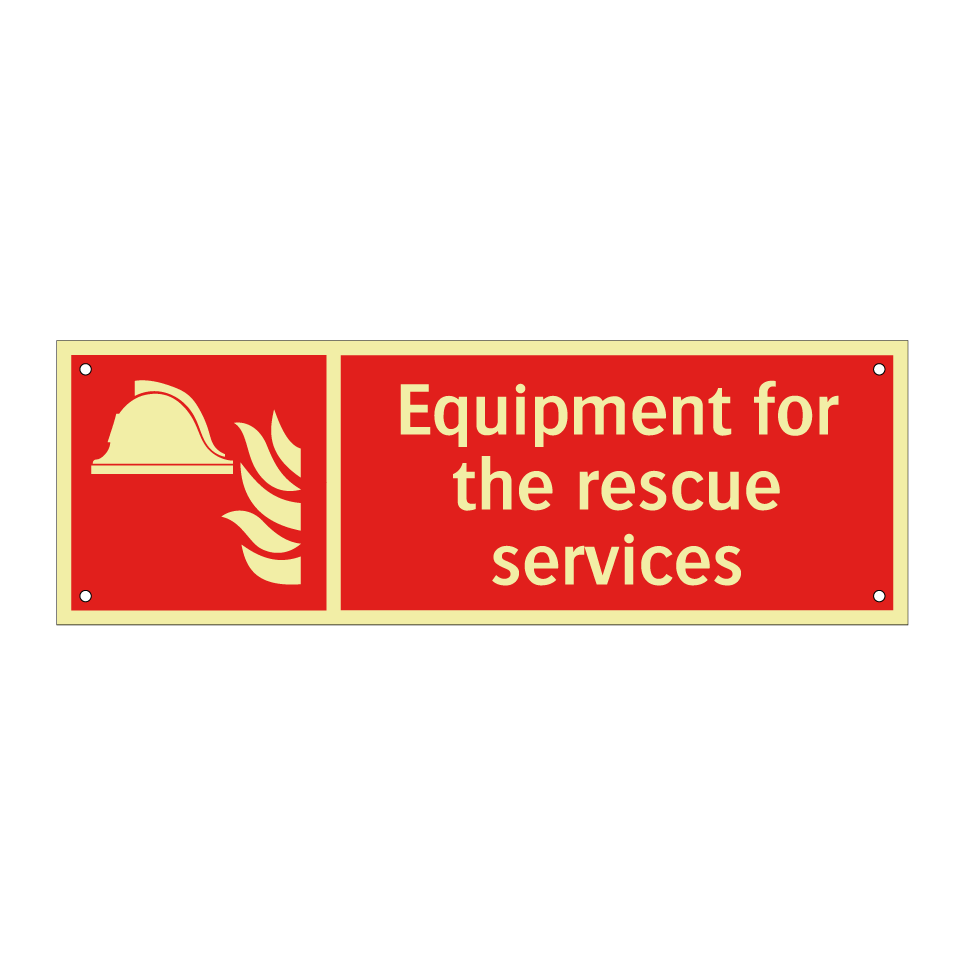 Equipment for the rescue services