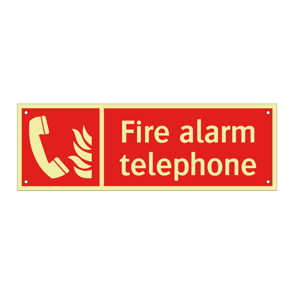 Fire alarm telephone