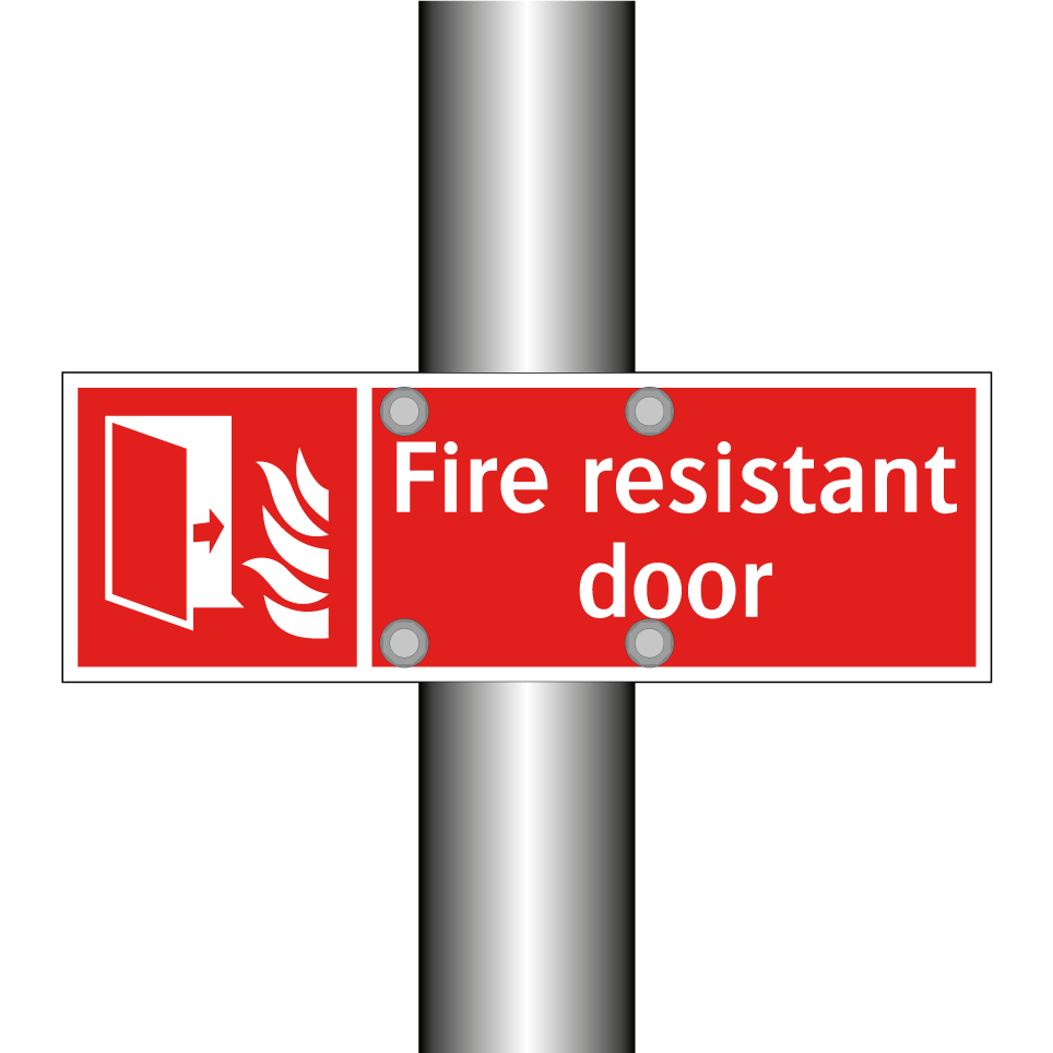 Fire resistant door