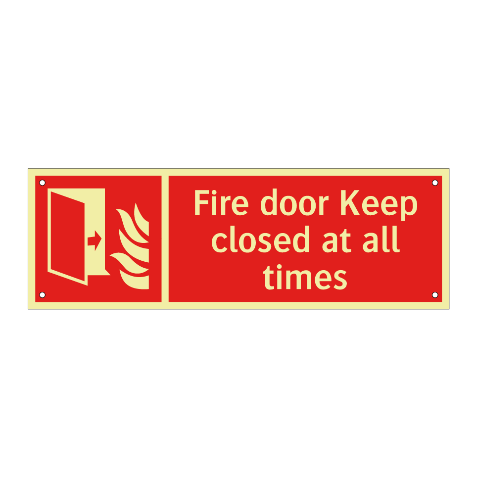 Fire door Keep closed at all times