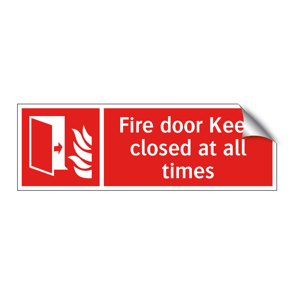 Fire door Keep closed at all times