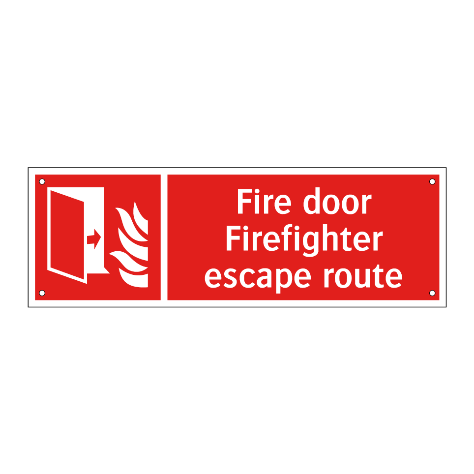 Fire door Firefighter escape route
