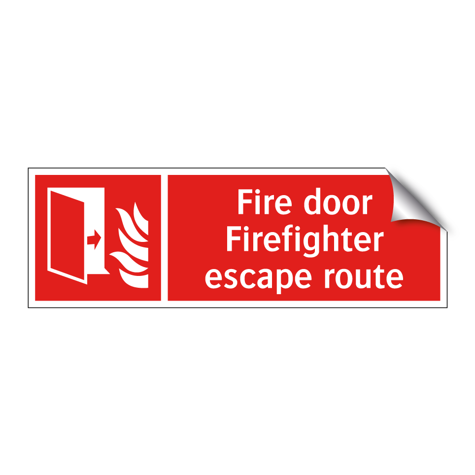 Fire door Firefighter escape route