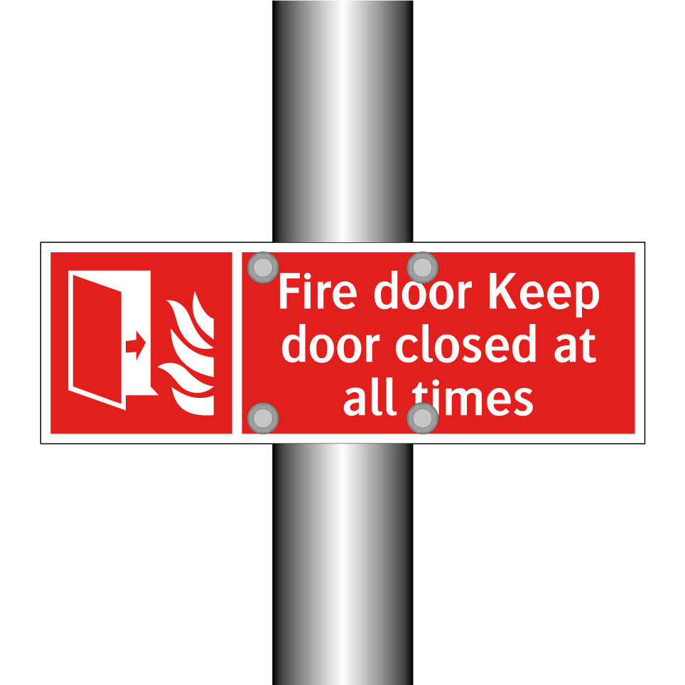 Fire door Keep door closed at all times