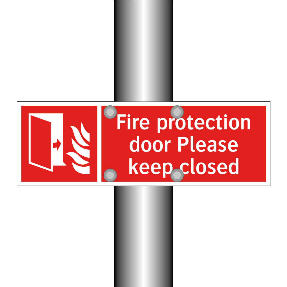 Fire protection door Please keep closed