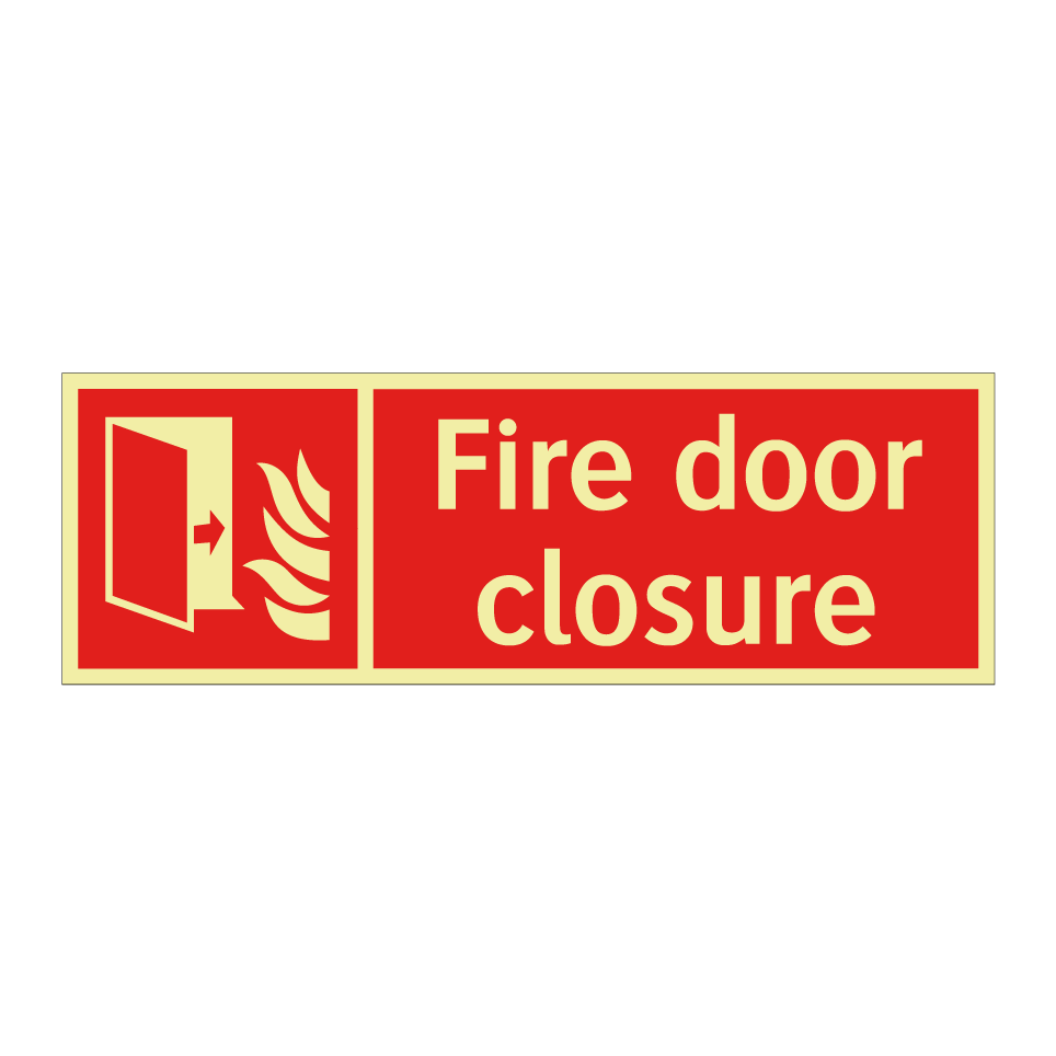 Fire door closure