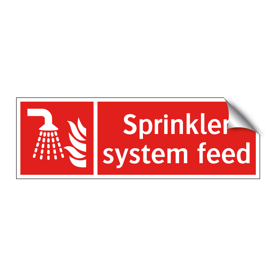 Sprinkler system feed