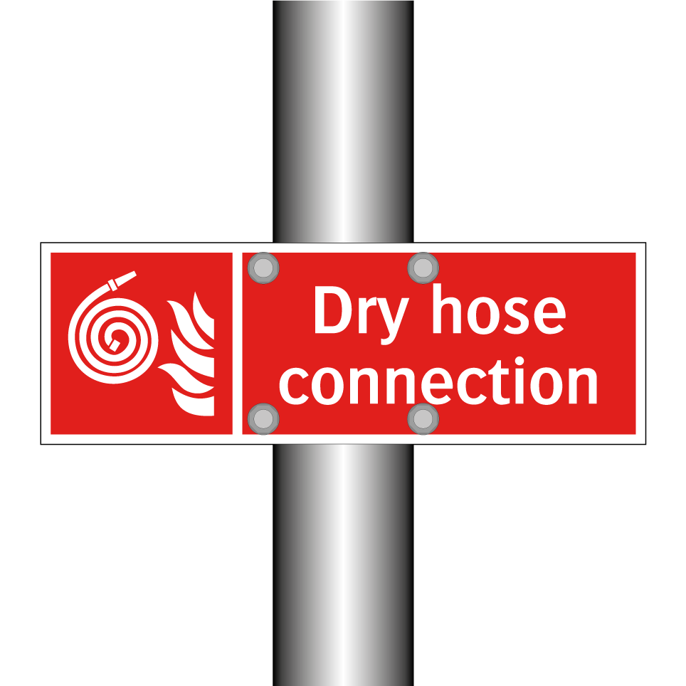 Dry hose connection