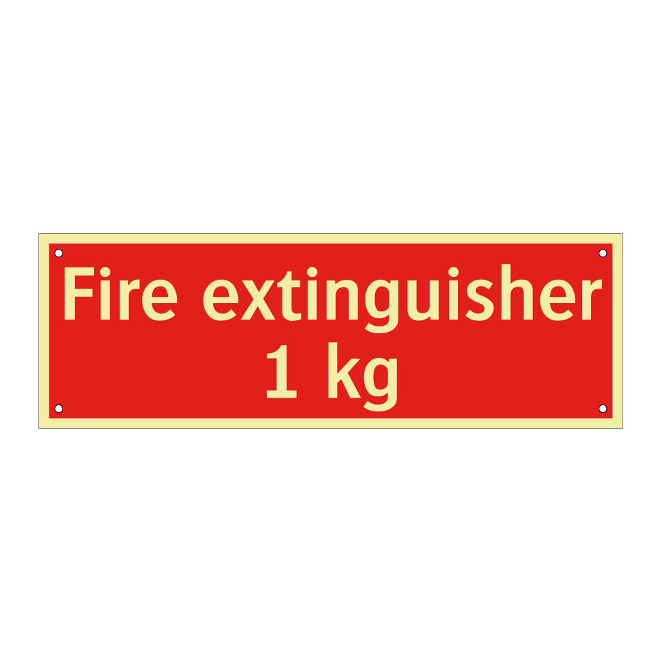 Fire extinguisher 1 kg