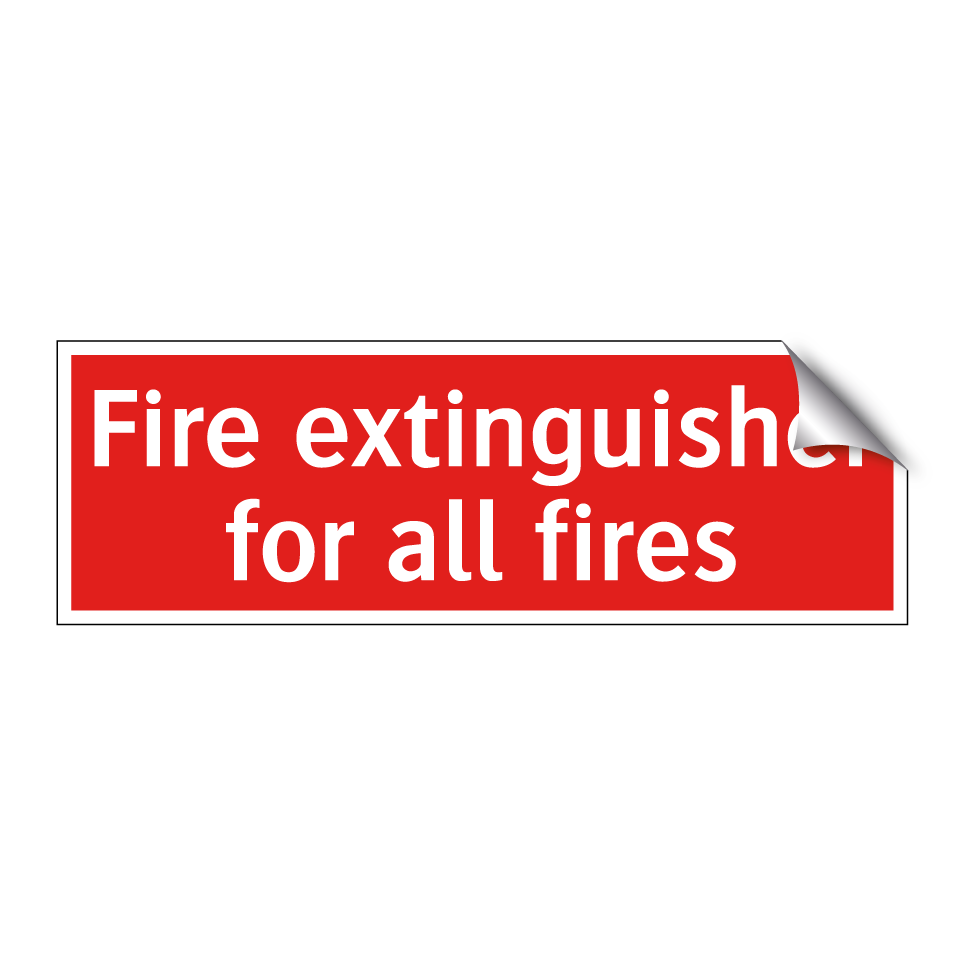 Fire extinguisher for all fires