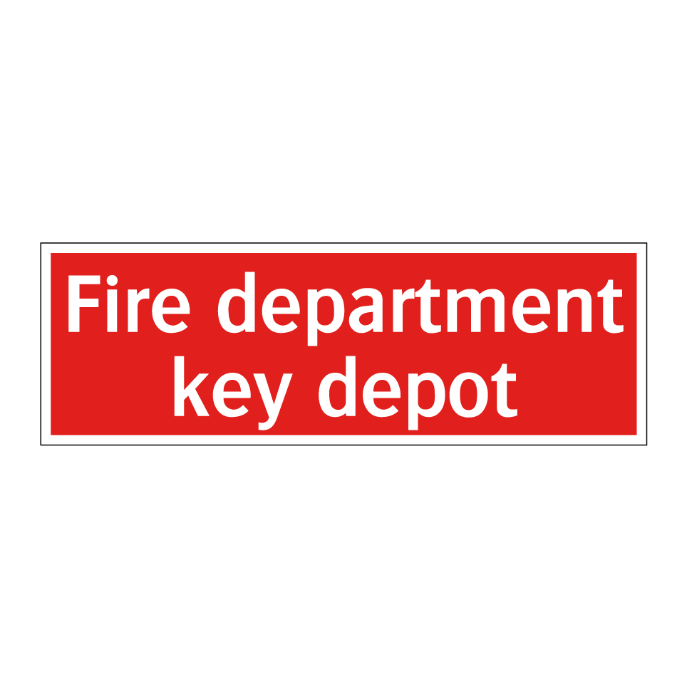 Fire department key depot